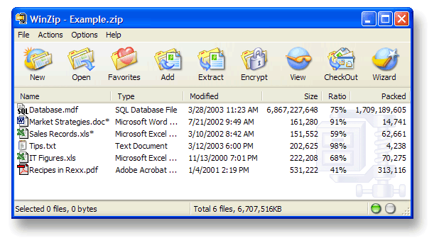 free microsoft winzip software download