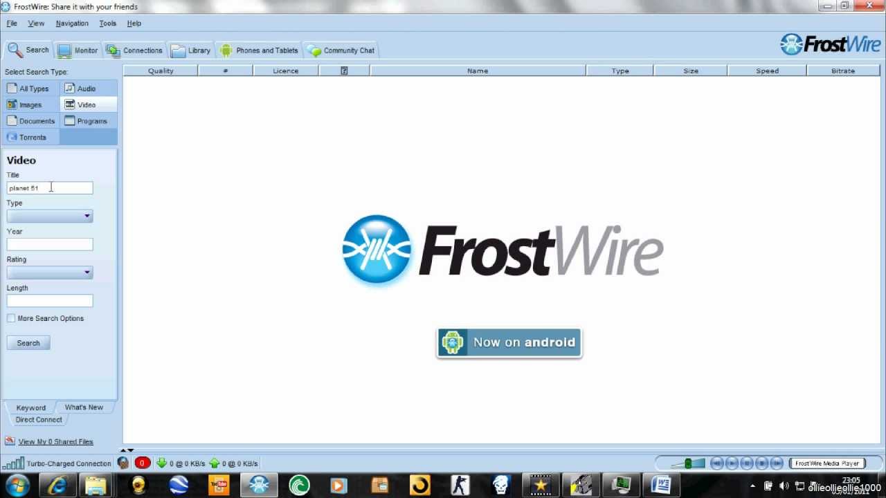 FrostWire Latest Version Free Download