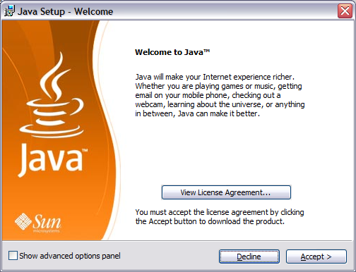 java download for windows