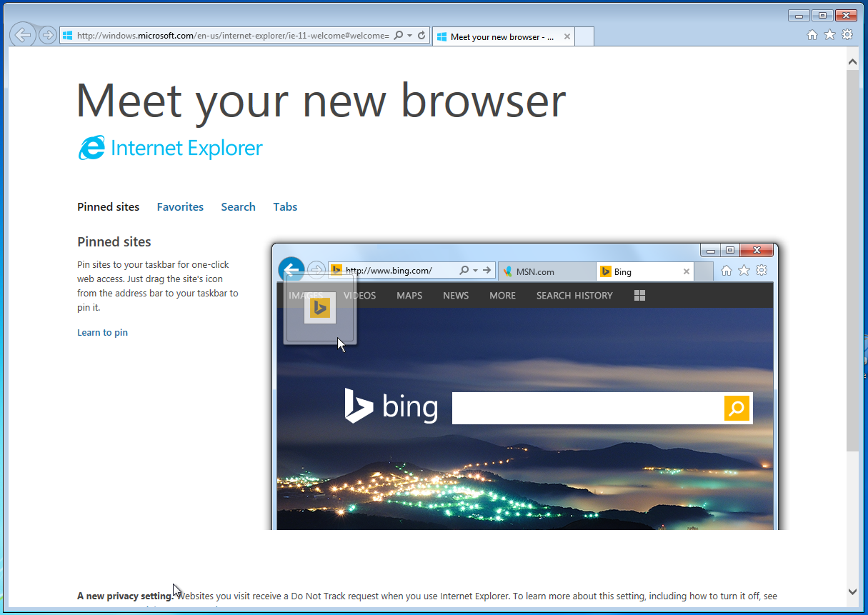 internet explorer 11 in windows 10