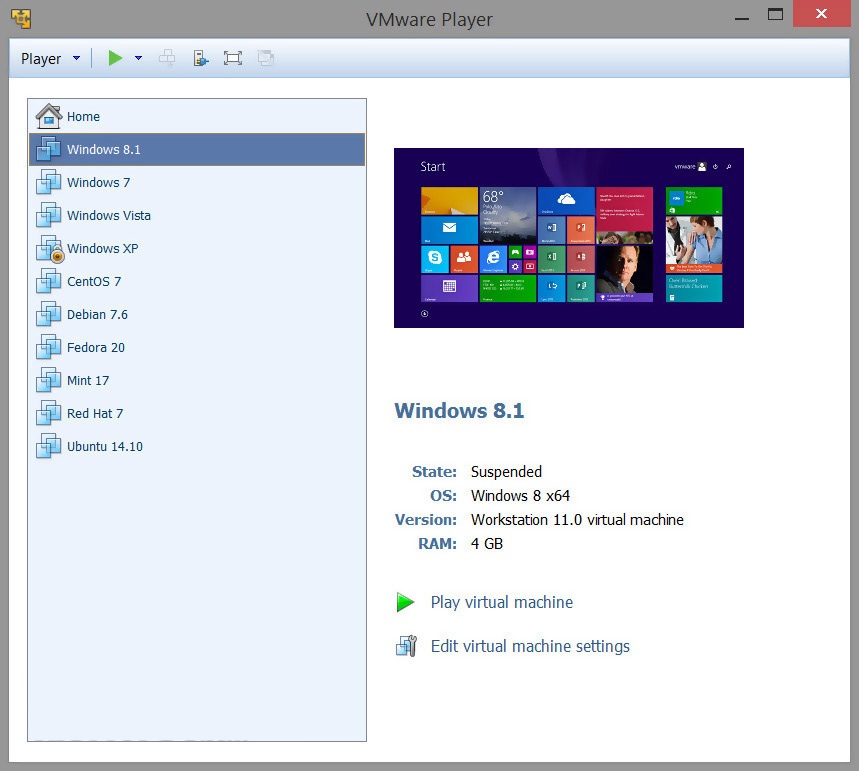 vmware workstation player download free