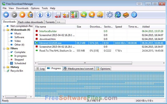 high speed internet download manager free software full version