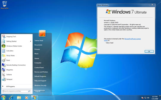 Windows 7 Ultimate with Office 2010 Free Download