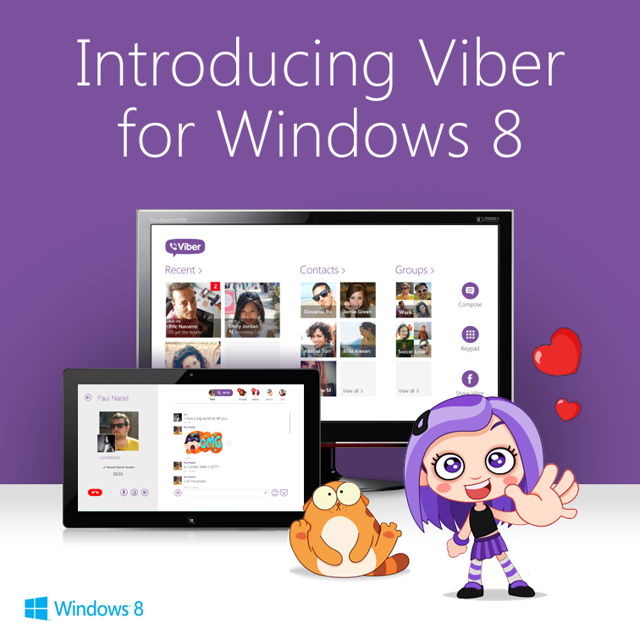 Viber for Windows 8 Free Download