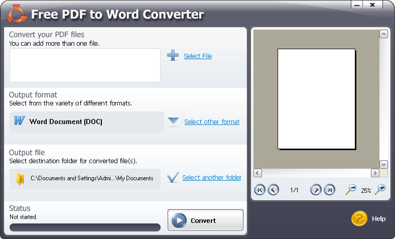 free download online pdf to word converter