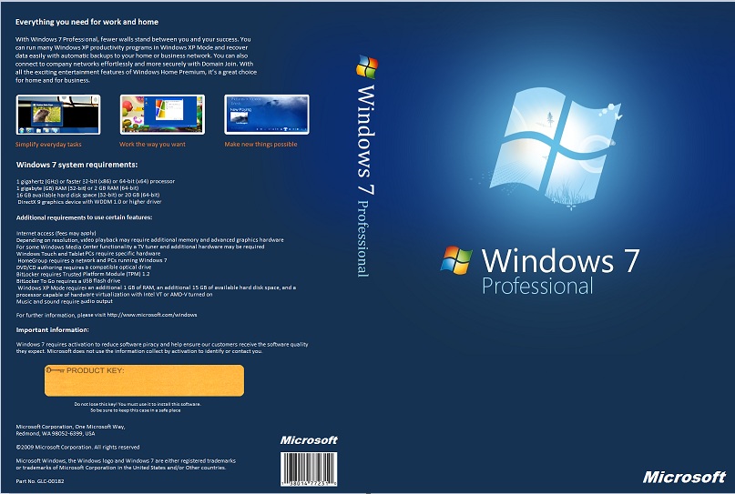 Windows 7 Professional Free Download