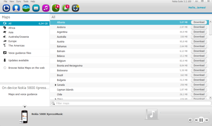 nokia pc suite software