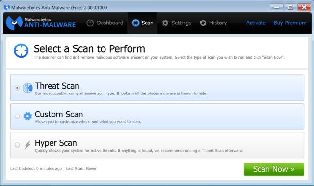 latest version of malwarebytes free download