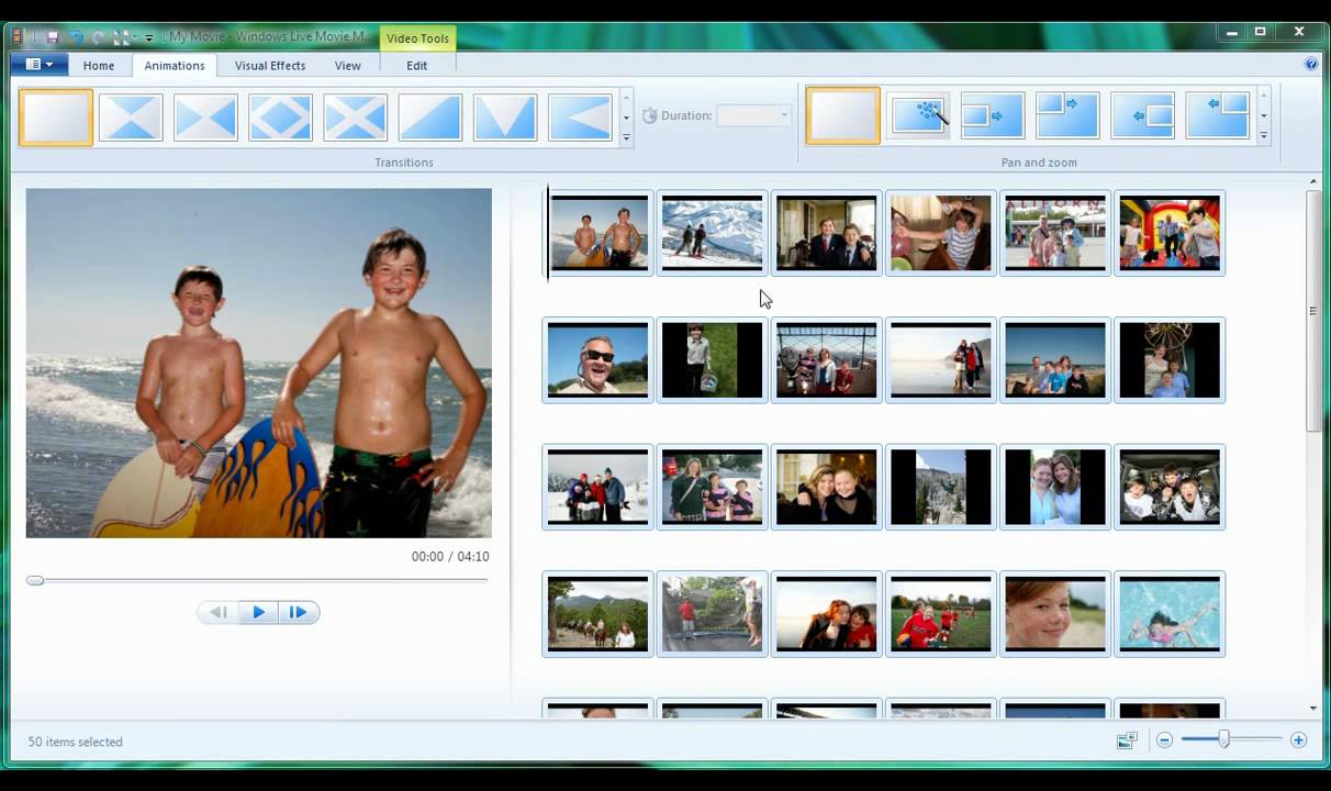 windows live essentials movie maker