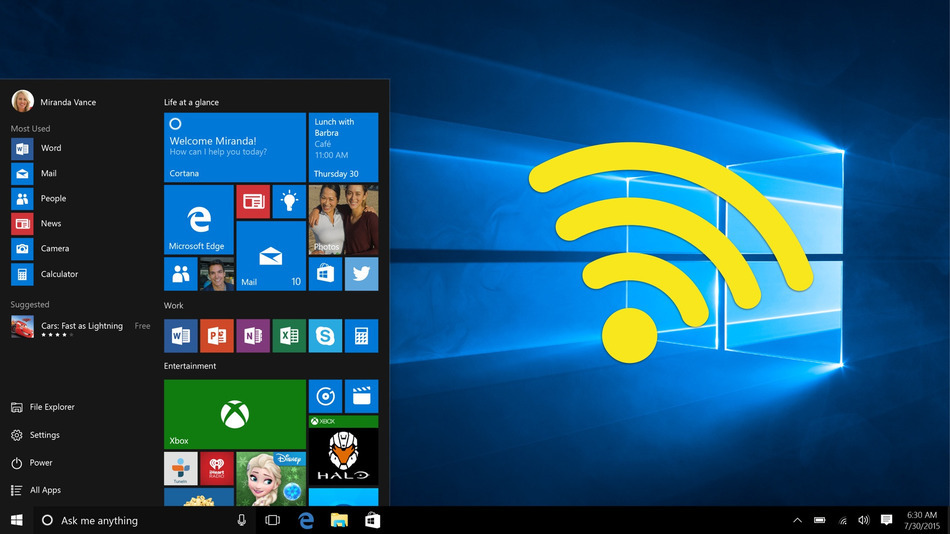 Free WiFi Hotspot for Windows 10