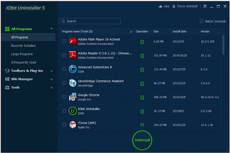 portable uninstaller