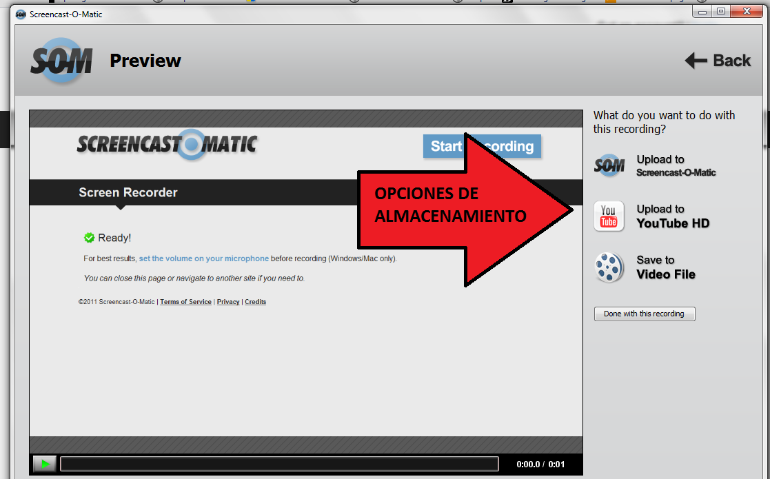 Screencast matic