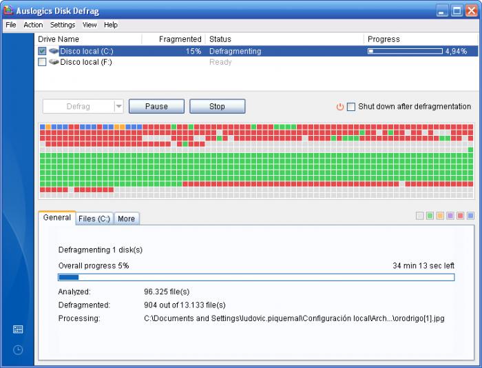 defrag auslogics free download