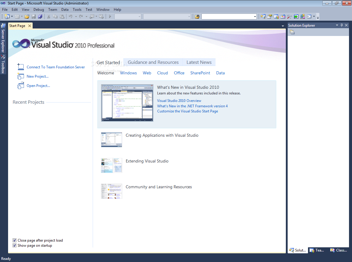 Microsoft Visual Studio 10 Professional Free Download