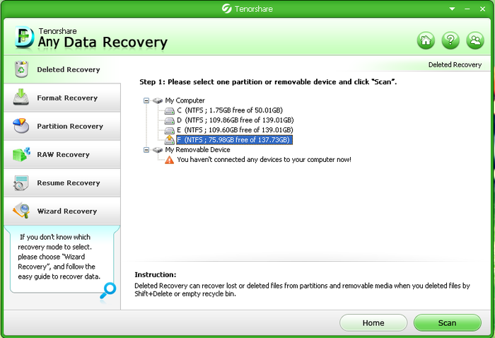 Free Any Data Recovery full version