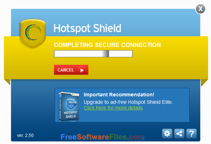 Hotspot Shield Téléchargement gratuit pour Windows 10