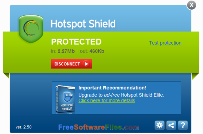 Descarga gratuita de HotSpot Shield para Windows 7 32 bit