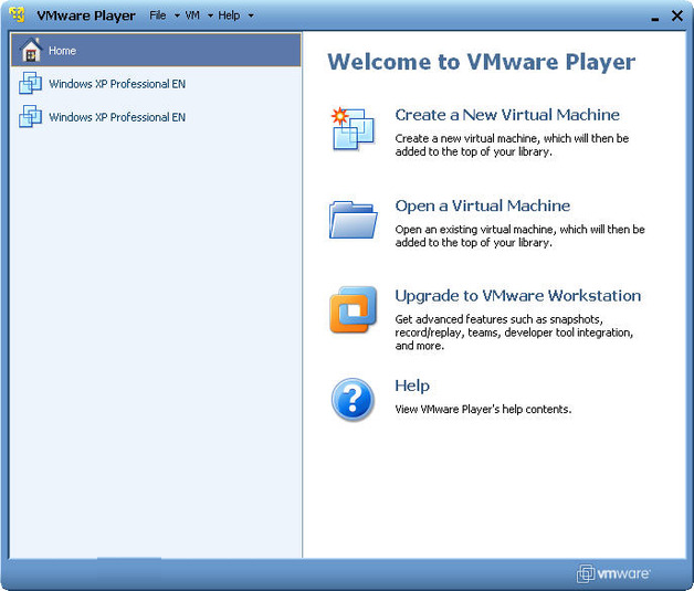 vmware player 12