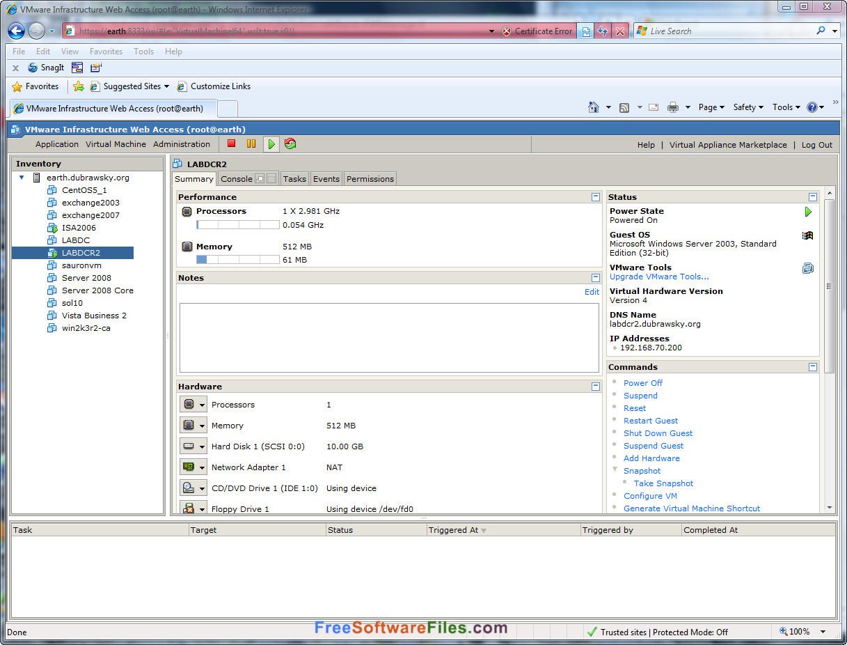 vmware server free download for windows 7 64-bit