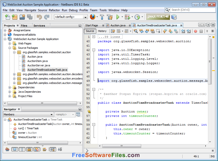 NetBeans IDE 8.2 Free Download latest version