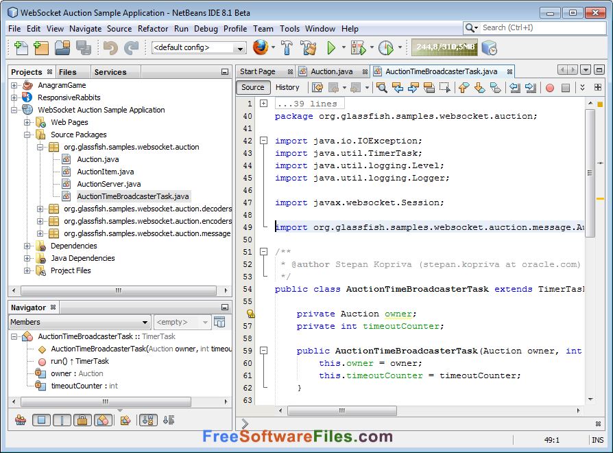 NetBeans IDE 8.2 Free Download