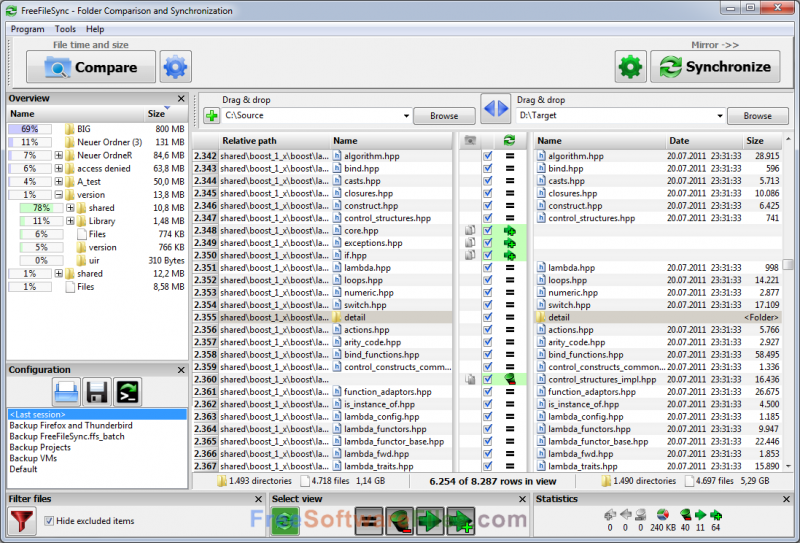 FreeFileSync 9.1 Free Download for windows pc