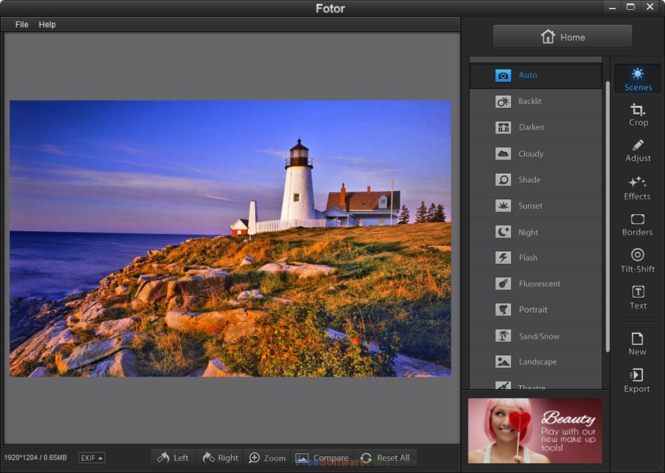 fotor photo editor for windows