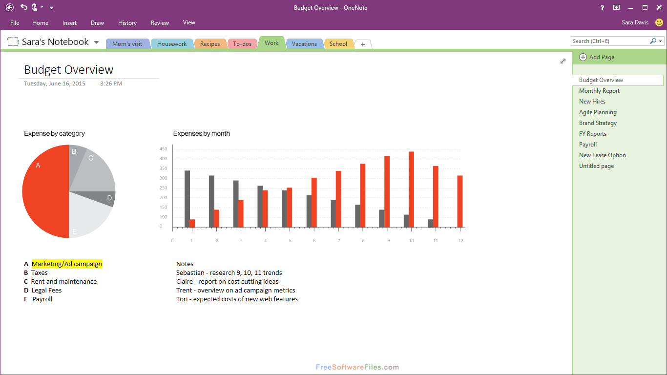 Microsoft Onenote 16 Free Download