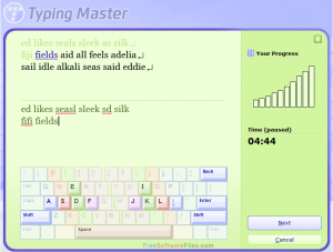 typing master 10 online test