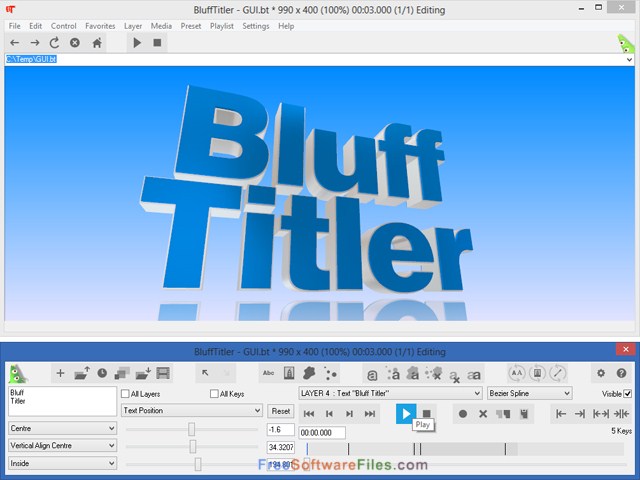BluffTitler Ultimate Free Download offline installer