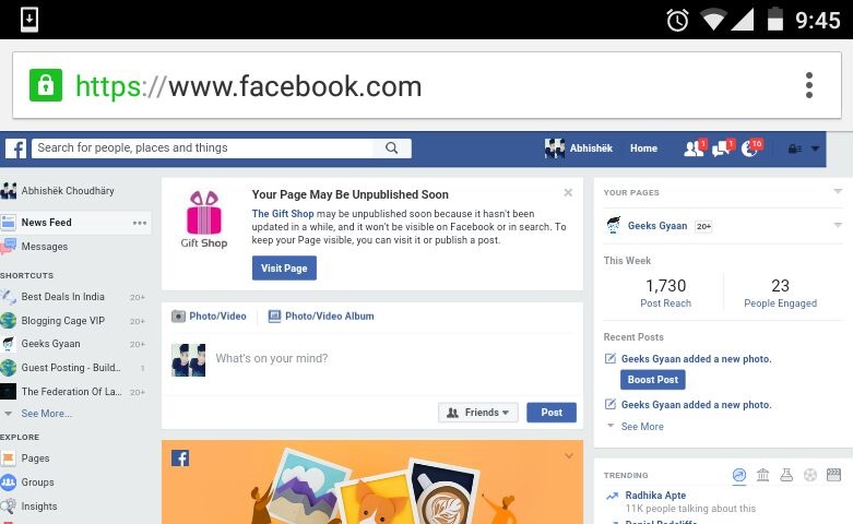 facebook download pc