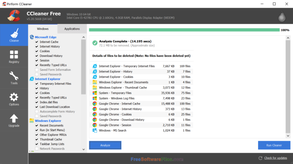 ccleaner free download for pc