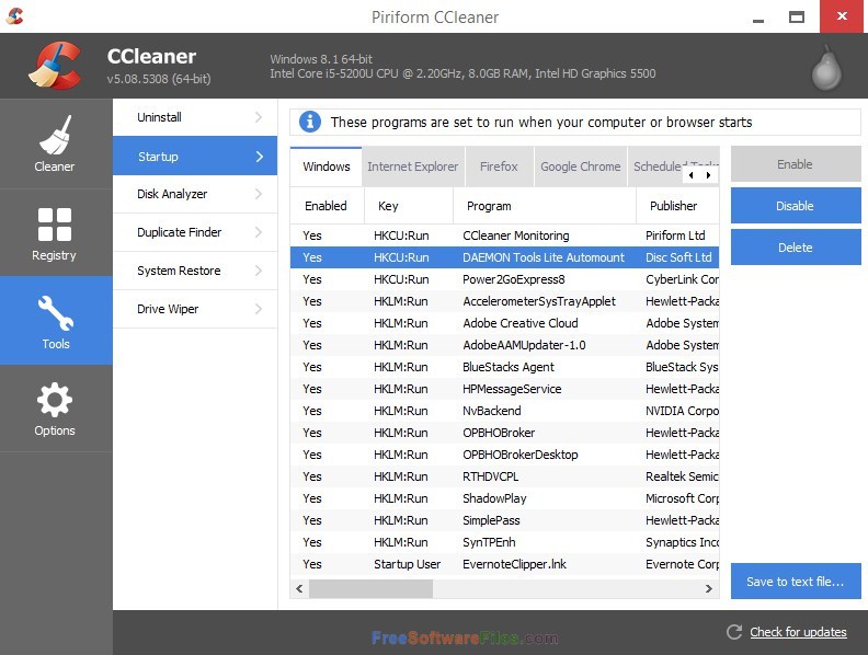 CCleaner 5 38 Free Download