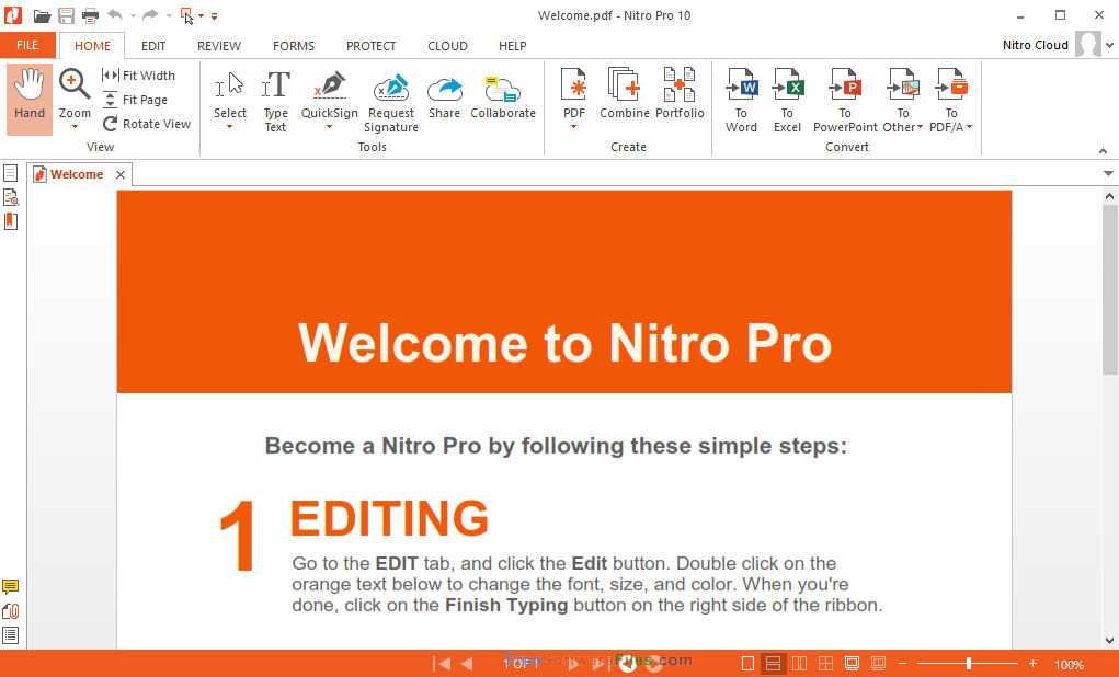 nitro pdf editor free download 32 bit