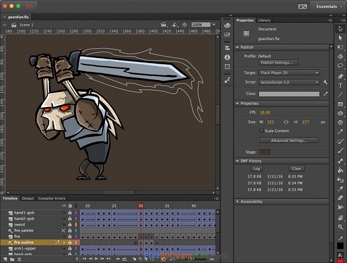 adobe animate cc 2020 ถาวร hd