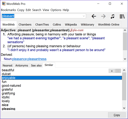 WordWeb Dictionary Offline Installer Download