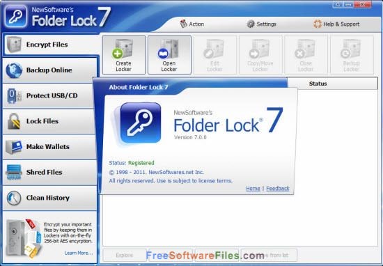 folder lock for windows 10