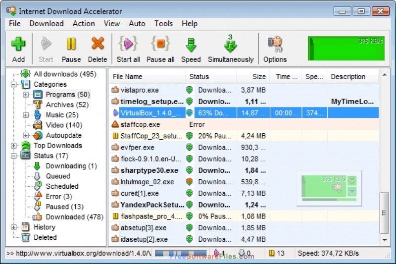 Internet Download Accelerator 6.16 free download full version