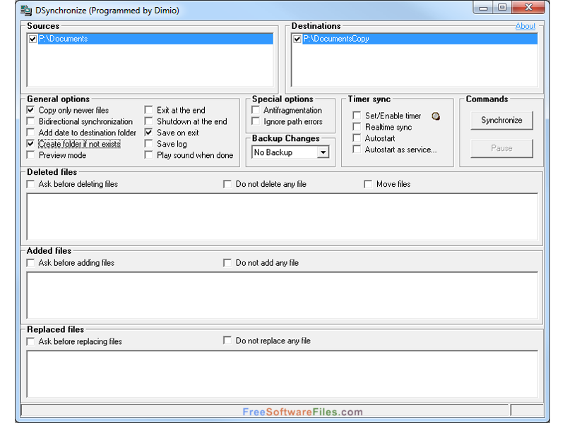 DSynchronize 2.36.30 Free Download for PC