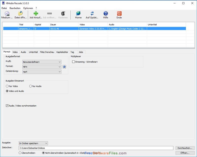 XMedia Recode Portable 3.4.3.4 Direct Link Download