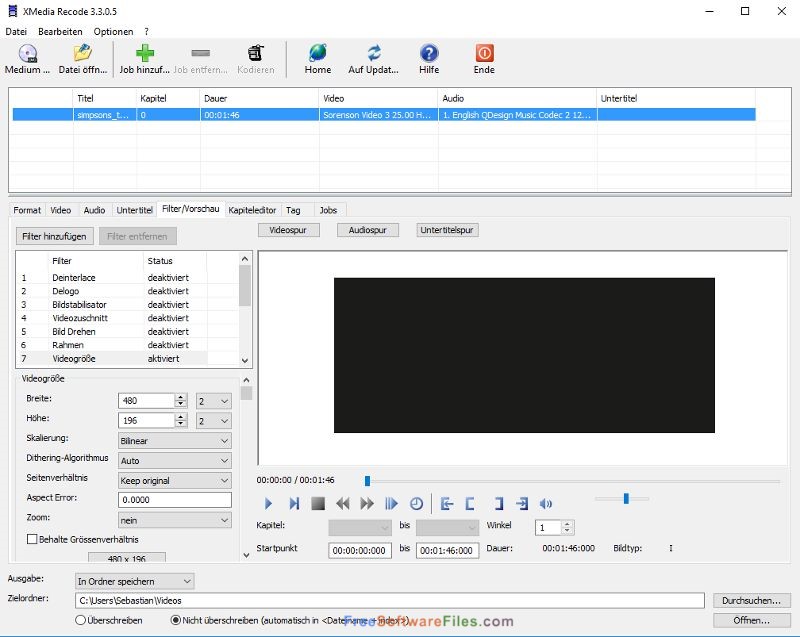 XMedia Recode Portable 3.4.3.4 free download full version