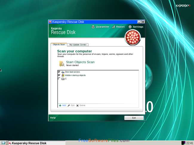 kaspersky rescue disk windows 10