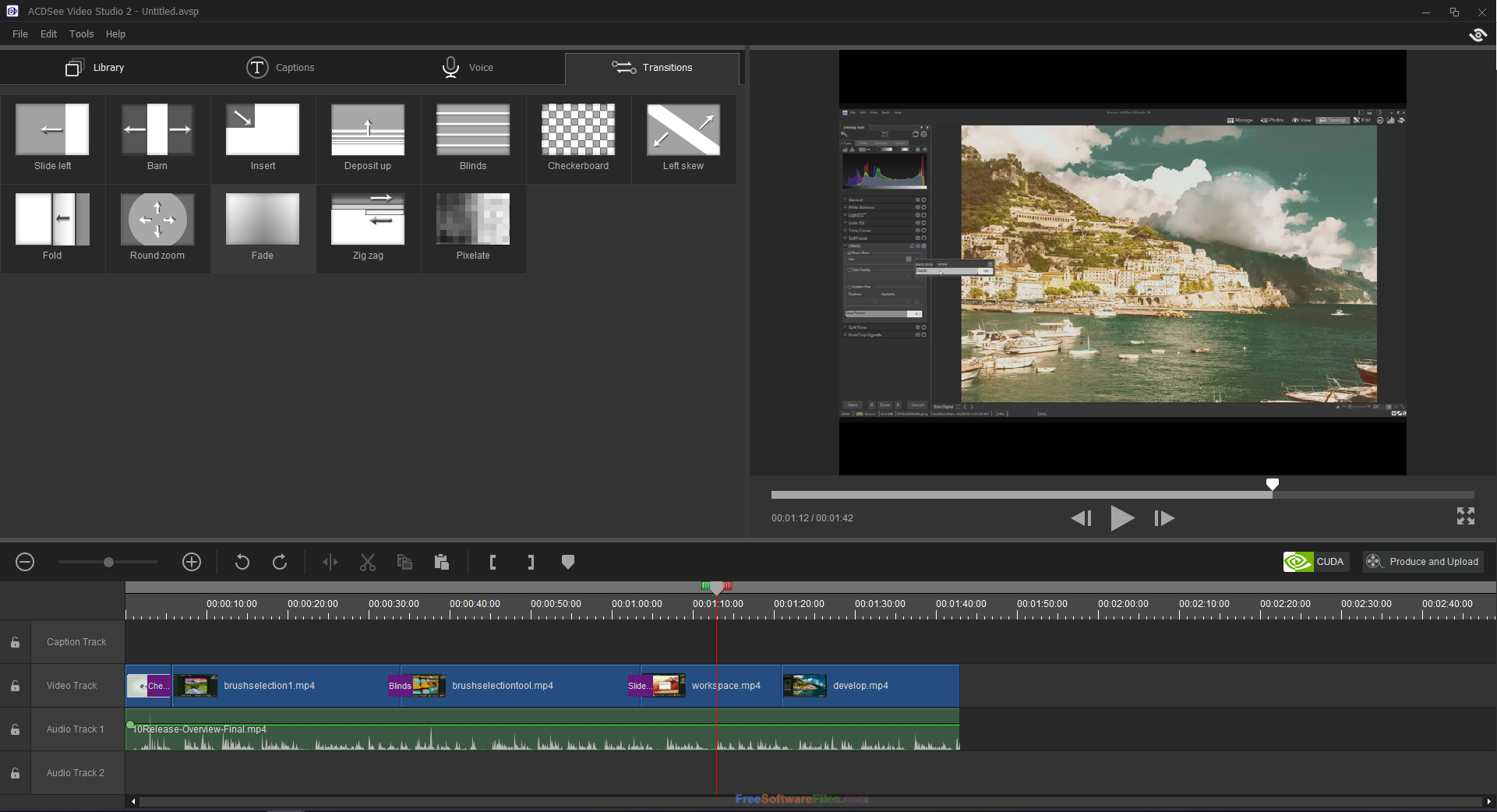 ACDSee Video Studio 3.0 editing software