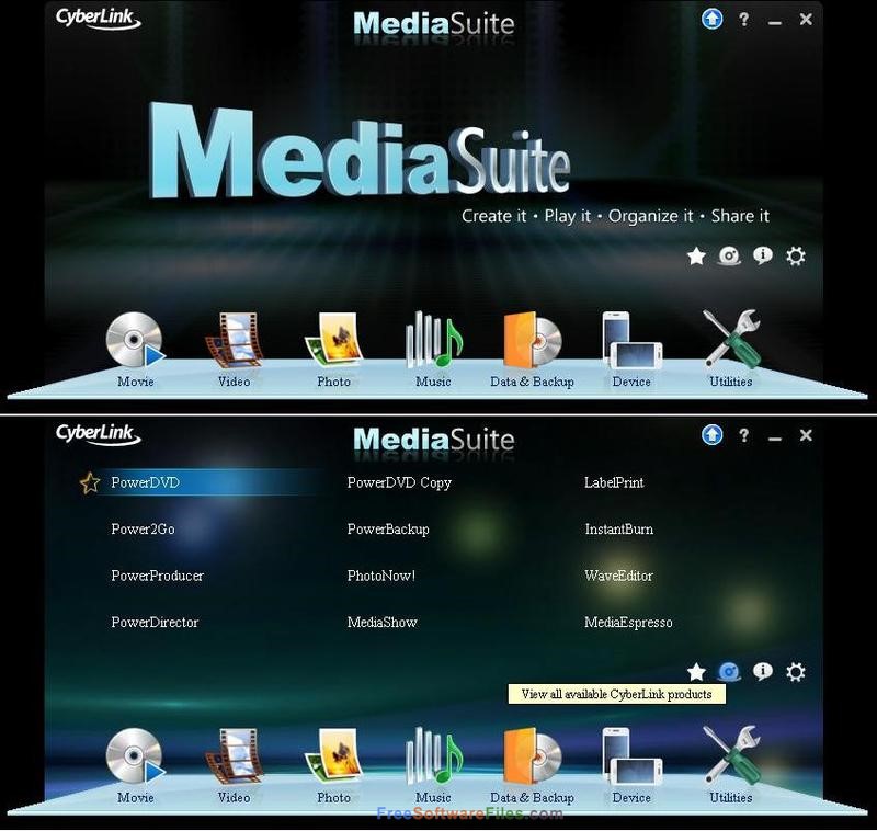 cyberlink media suite free download