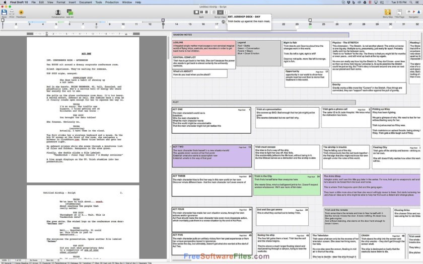 Final Draft 10.0.6 Free Download for Windows PC