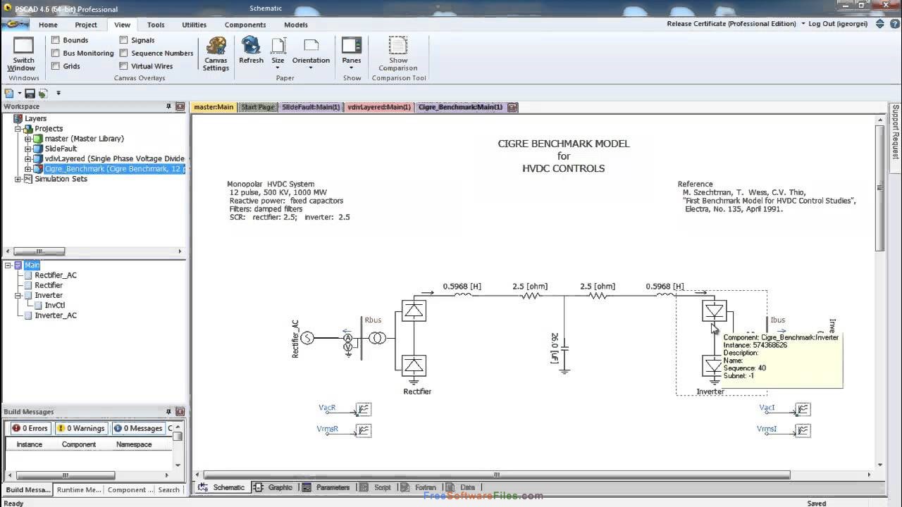 PSCAD 4.5 simulation software free download