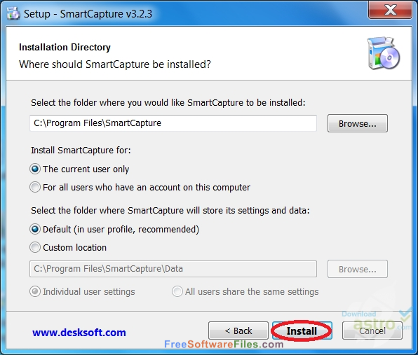 DeskSoft SmartCapture 3.1 free download full version