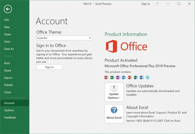 Microsoft Office 2019 free download full version