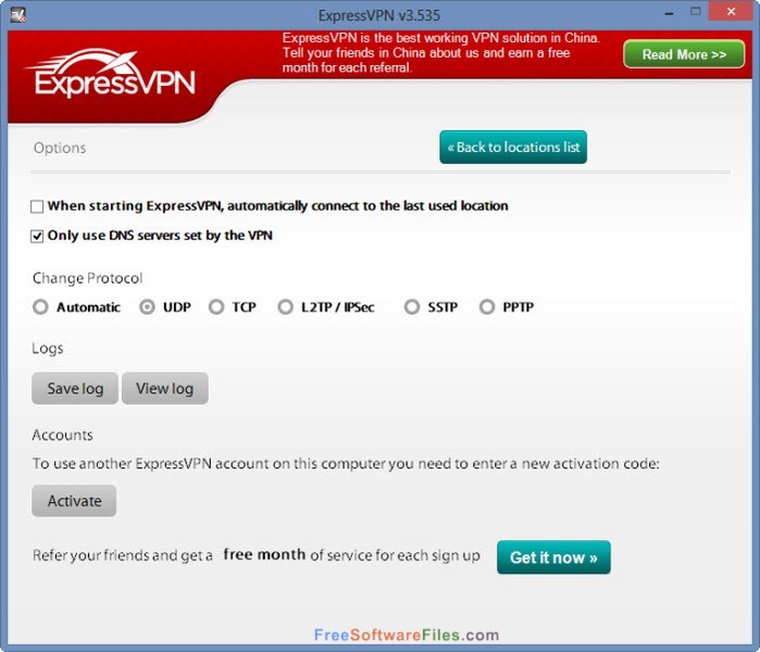 ExpressVPN 6.6 Free Download for Windows PC