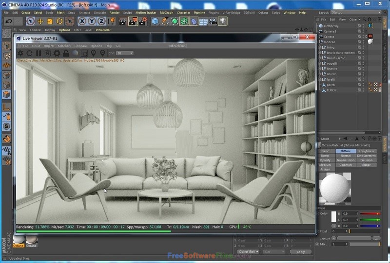 Octane Render 3.07 free download full version